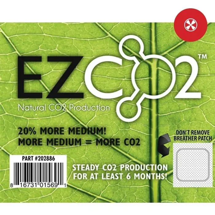 EZ CO2 XL Delay Activated Co2 Producing Mushroom Bag DL Wholesale