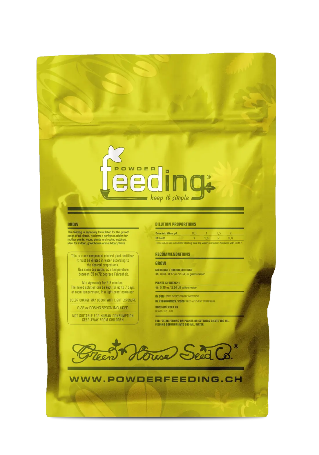 Green House Feeding - Grow - mightyboxsupply