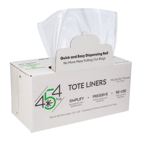 454 Bags Tote Liners - 54" x 36" (Roll of 125) Global Garden