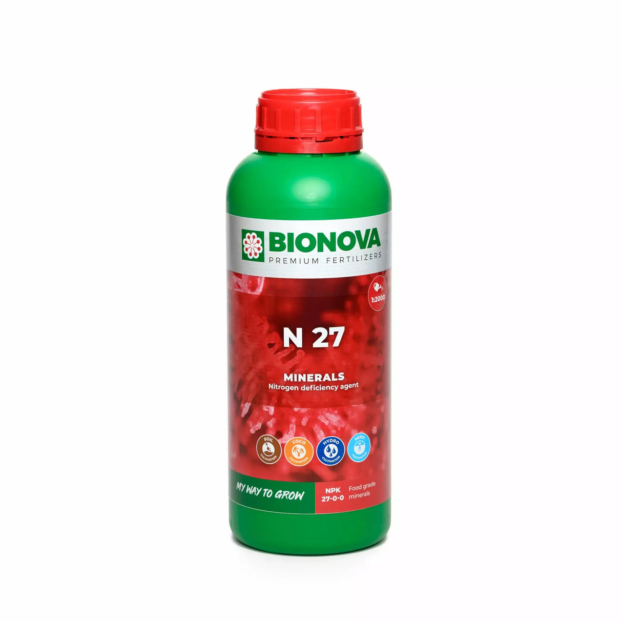 BIONOVA N 27 NITROGEN MINERAL ADDITIVE Global Garden