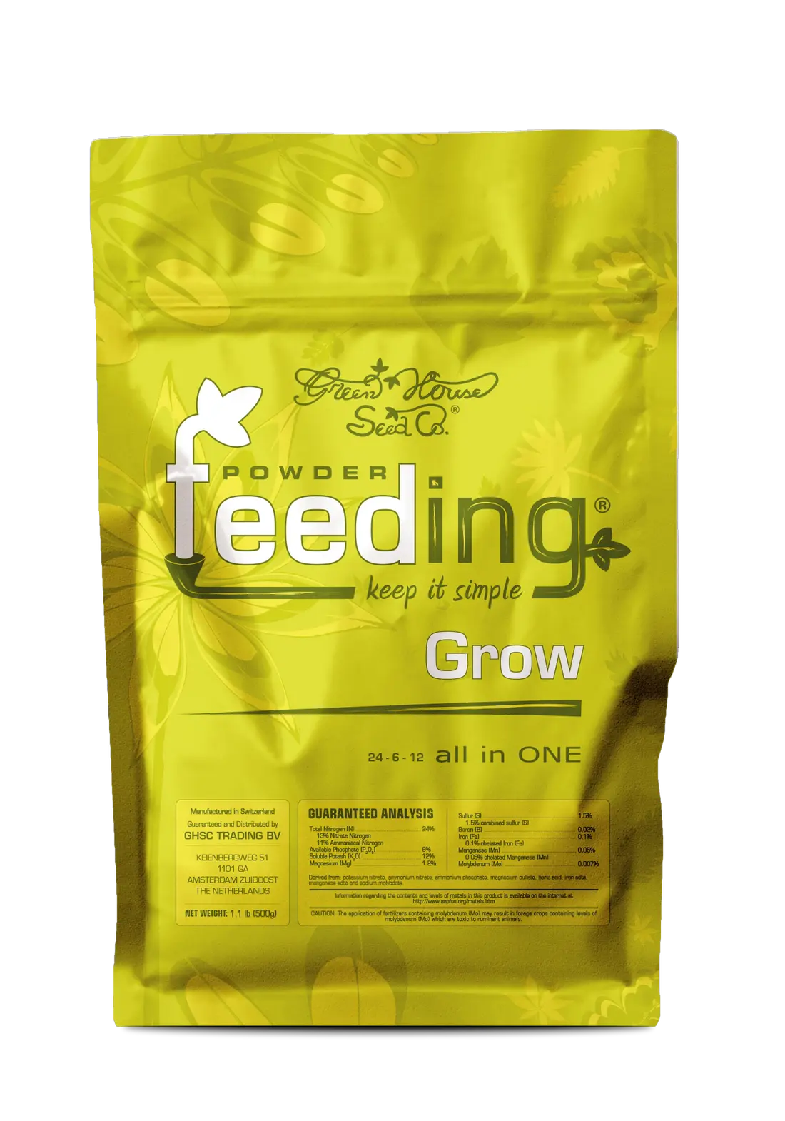 ​Green House Feeding - Grow - mightyboxsupply