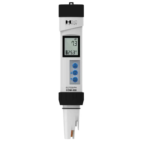 HM Digital Pro Series COM-300 Pen Style pH/TDS/Temp Meter Global Garden