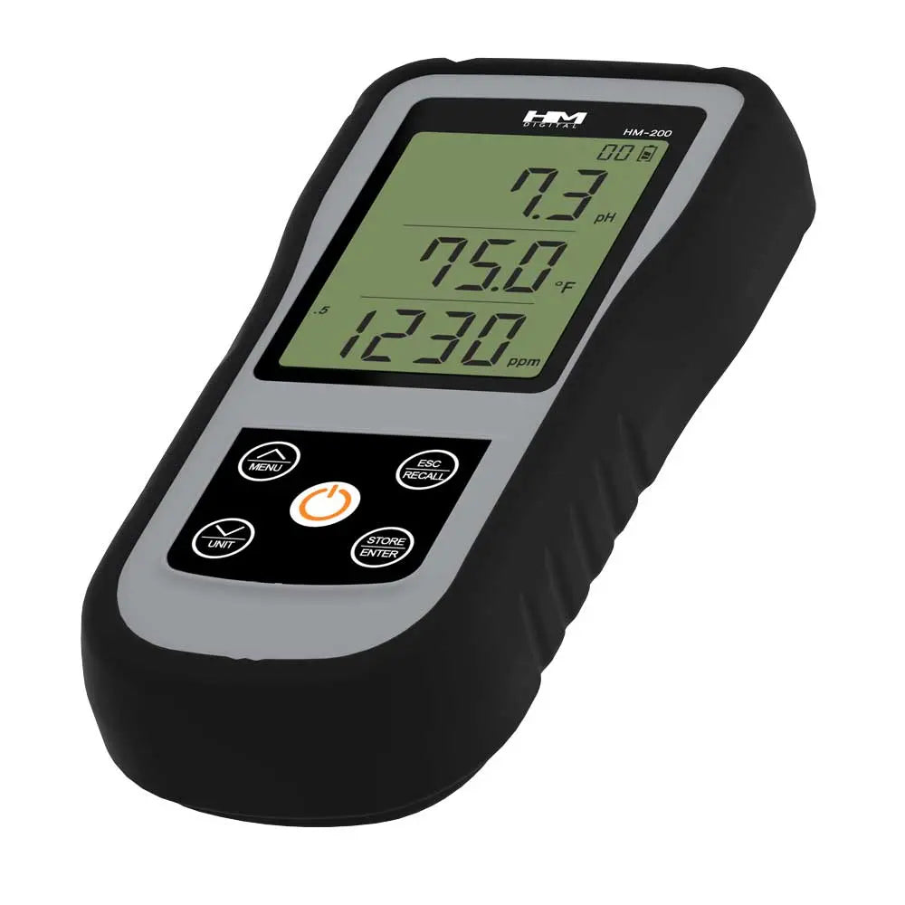 Hydromaster HM-200 ph/TDS/EC/Temp Meter by HM Digital Global Garden